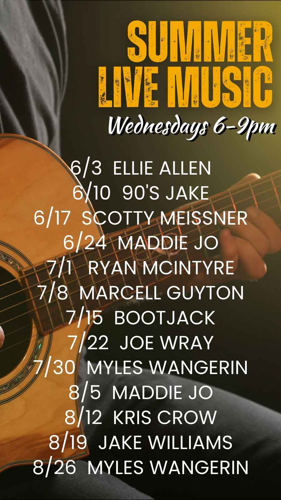 Summer music at the Social Haus 2026