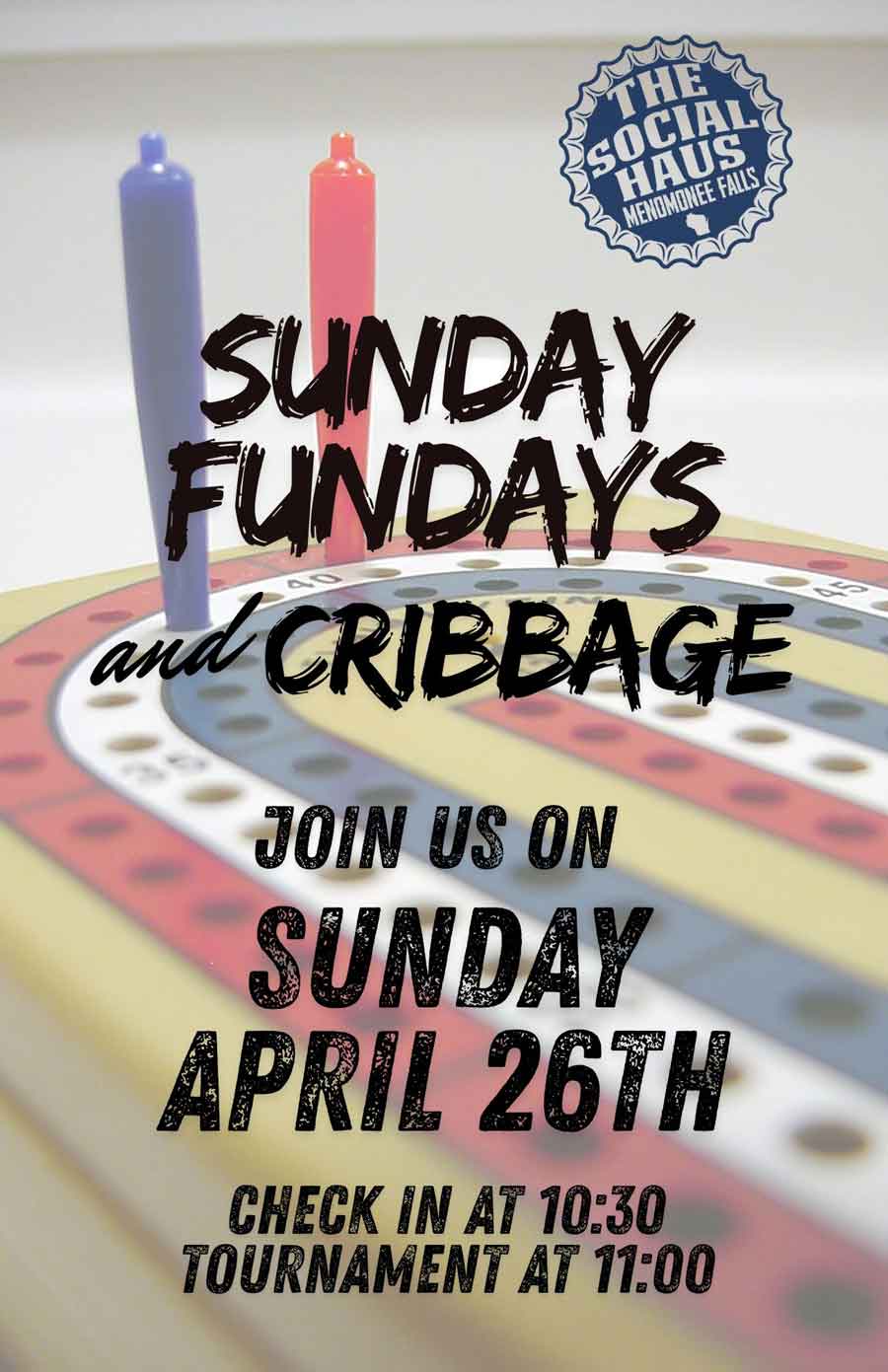 Sunday Funday at Social Haus cribbage