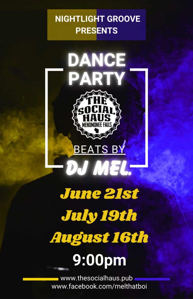 Social Haus DJ Dance Party summer 2025