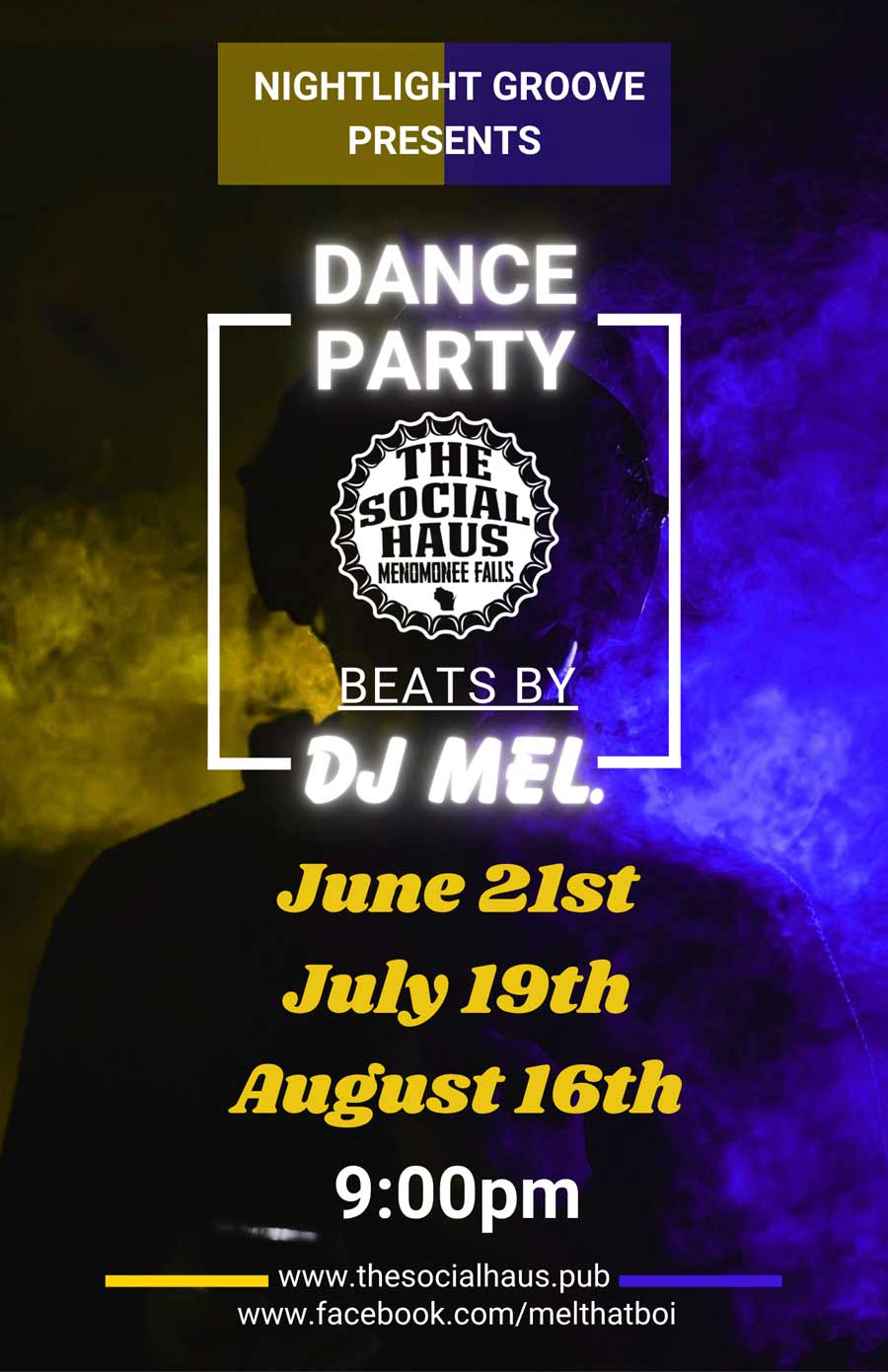 Social Haus DJ Dance Party summer 2025 Social Haus DJ Dance Party summer 2025