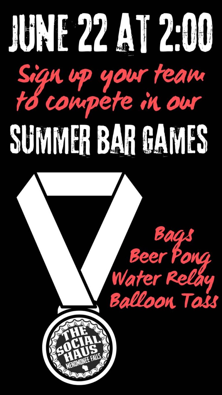 Summer Bag Games June 22 at the Social Haus