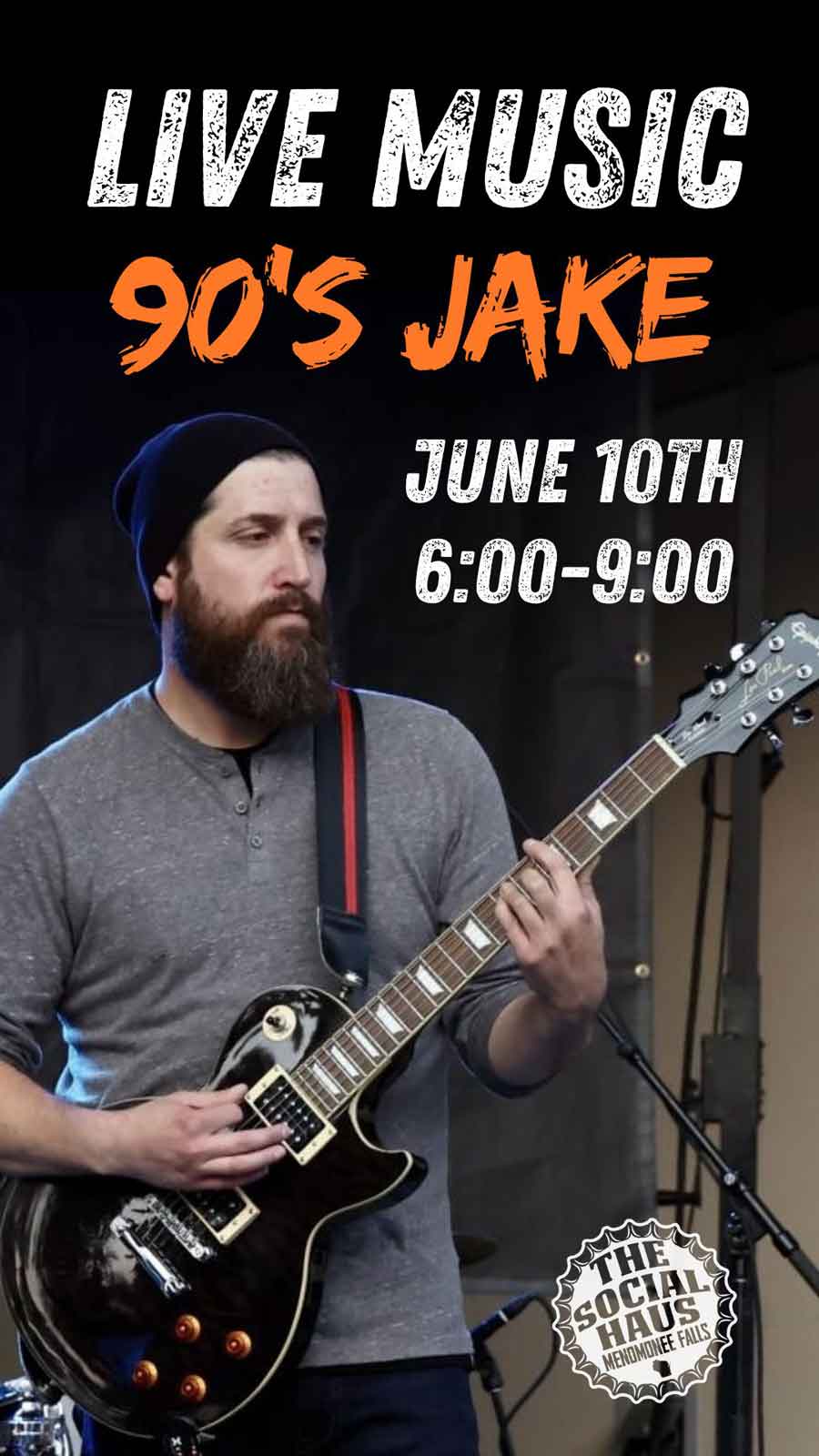 90s Jake Live music at the Social Haus