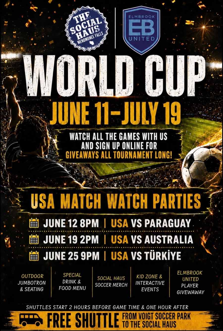 Social Haus World Cup Events